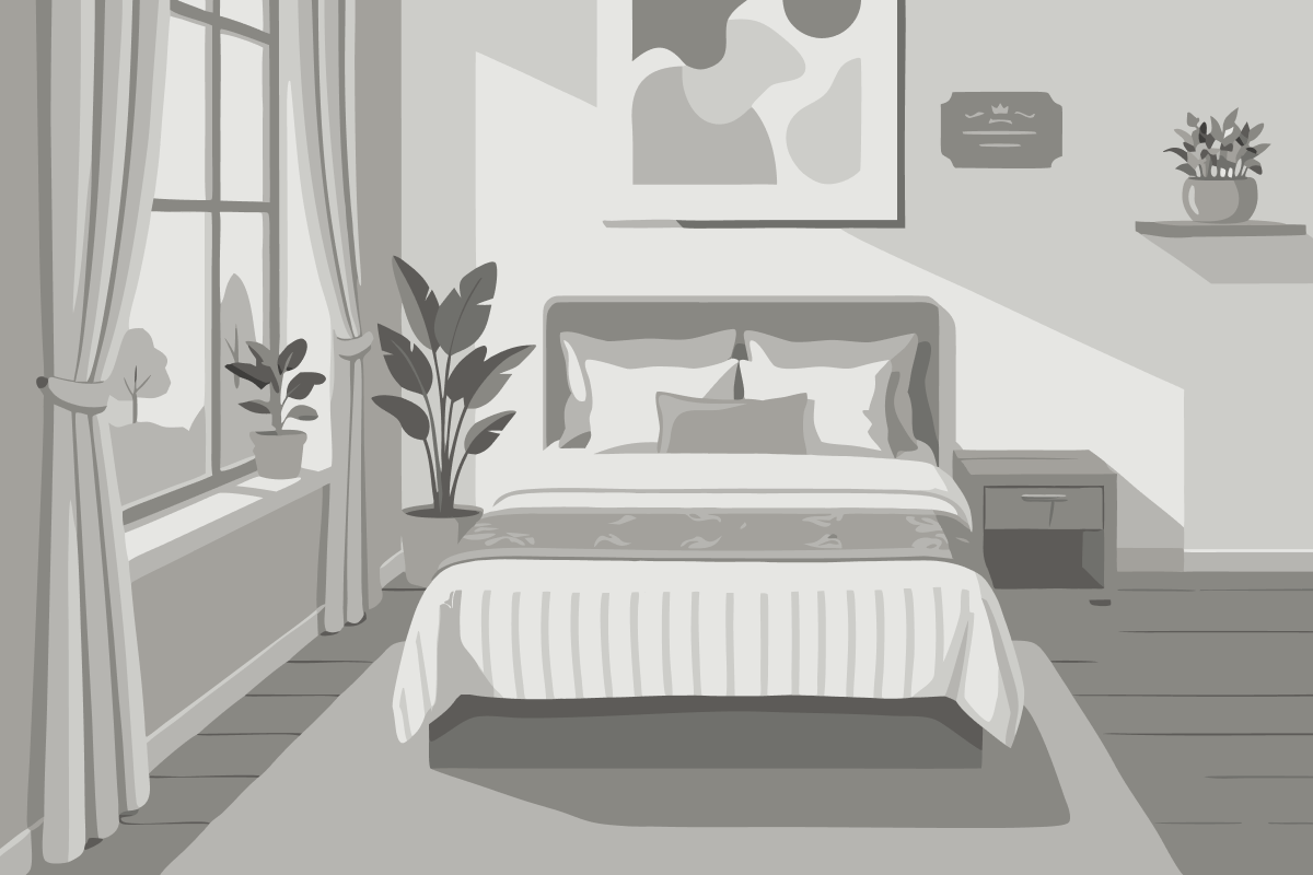 Cama de Solteiro em Dormitório Misto com 10 Camas